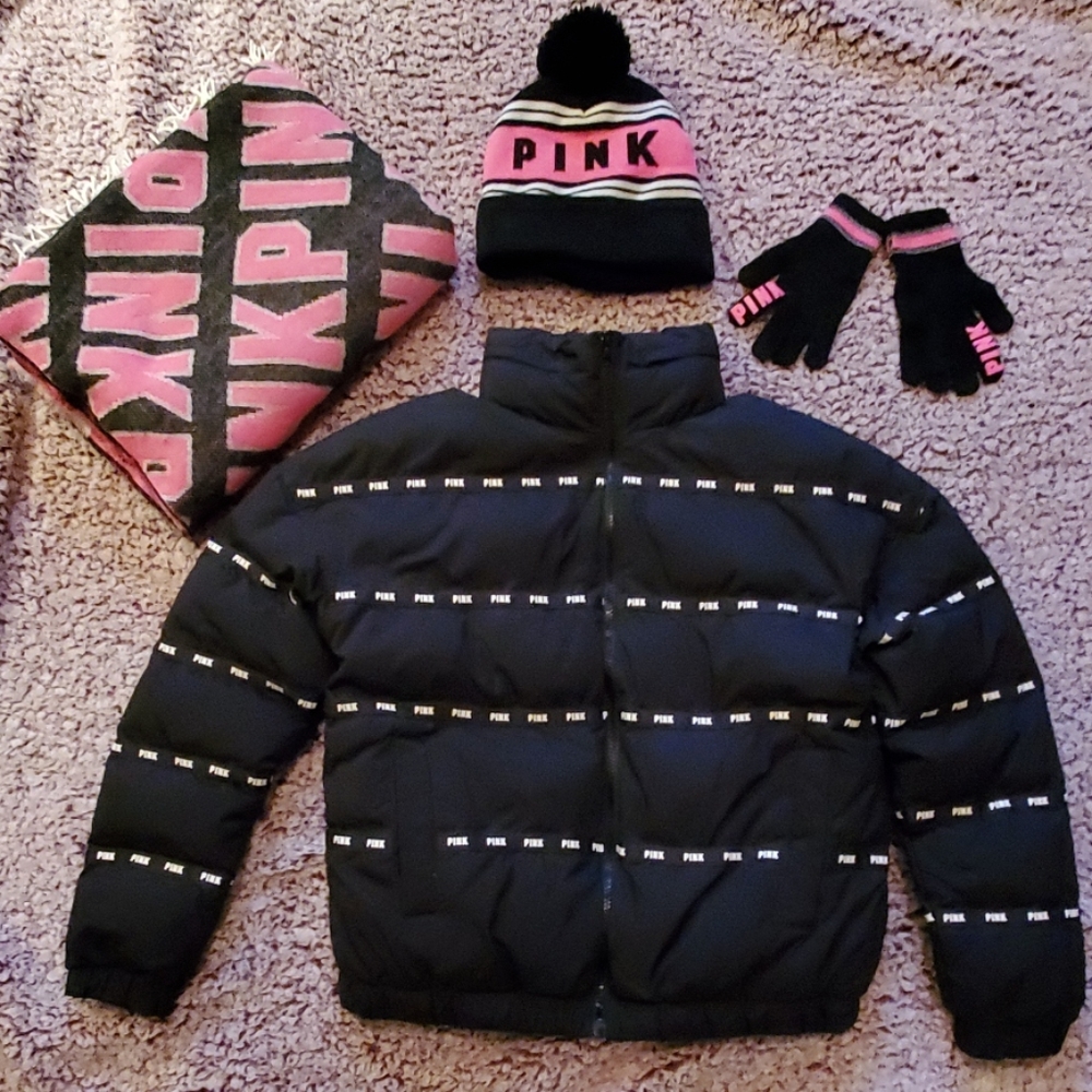 PINK Victoria Secret LTD Puffer Jacket and  More
